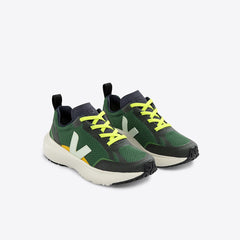 CANARY ELASTIC LACES ALVEOMESH POKER JADE