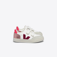 V-12 LEATHER WHITE MULTICO NACRE