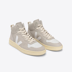 V-15 NUBUCK NATURAL WHITE