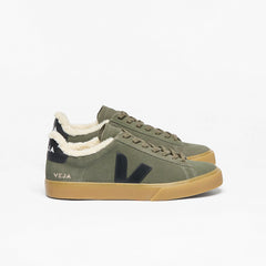 CAMPO FURED SUEDE MUD BLACK NATURAL