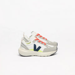 CANARY ELASTIC LACES LEATHER WHITE NAUTICO