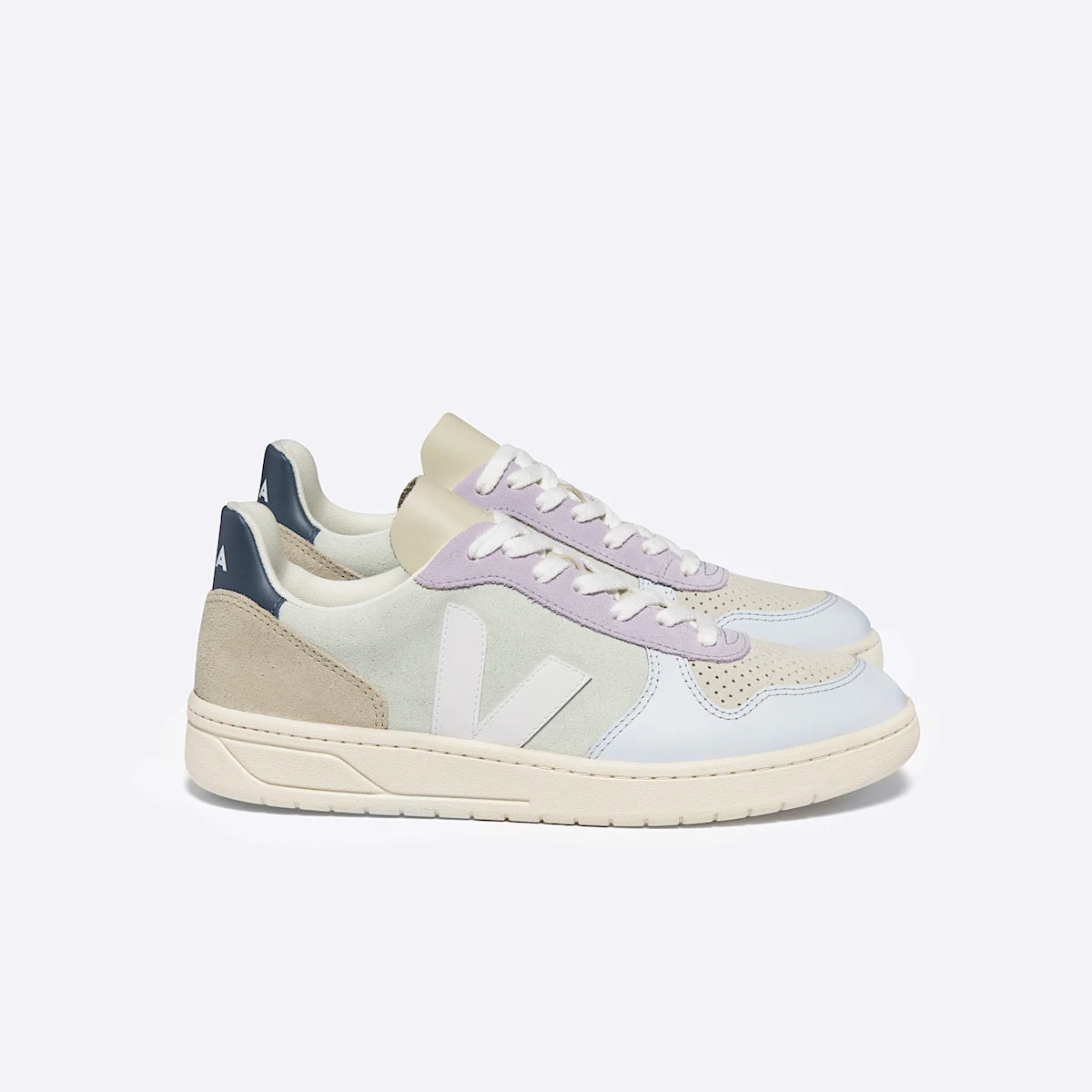 V-10 SUEDE JADE WHITE MULTICO
