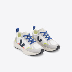 CANARY ELASTIC LACES ALVEOMESH STEEL WHITE