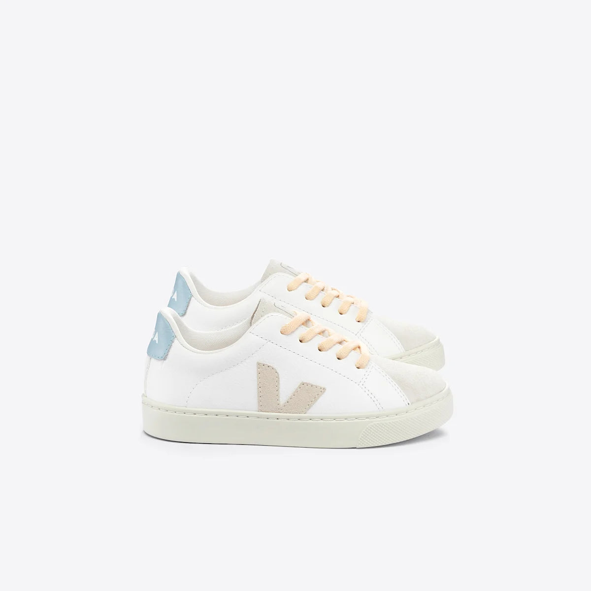ESPLAR LEATHER WHITE SABLE STEEL