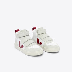 V-10 MID B-MESH WHITE MARSALA