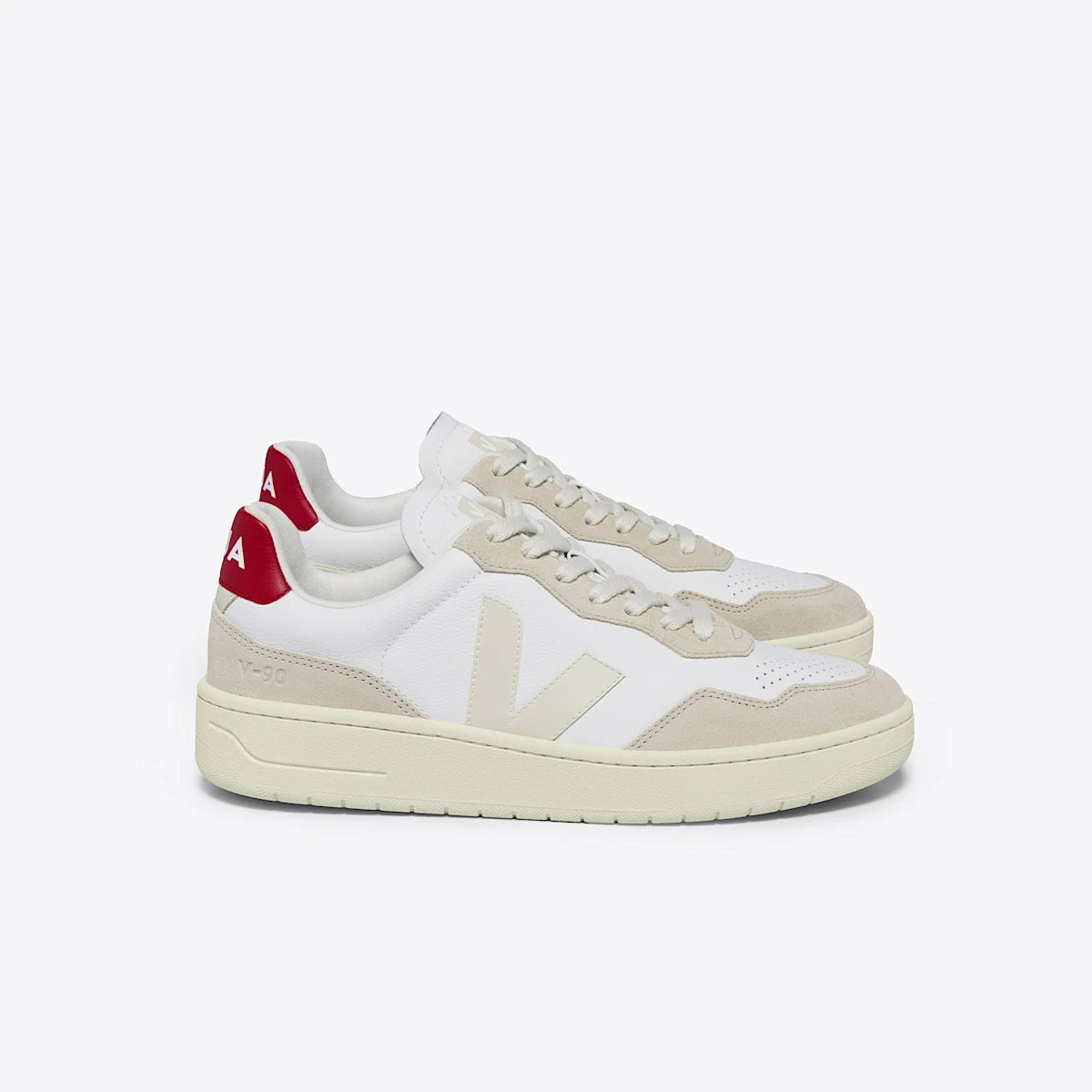V-90 LEATHER WHITE PIERRE PEKIN